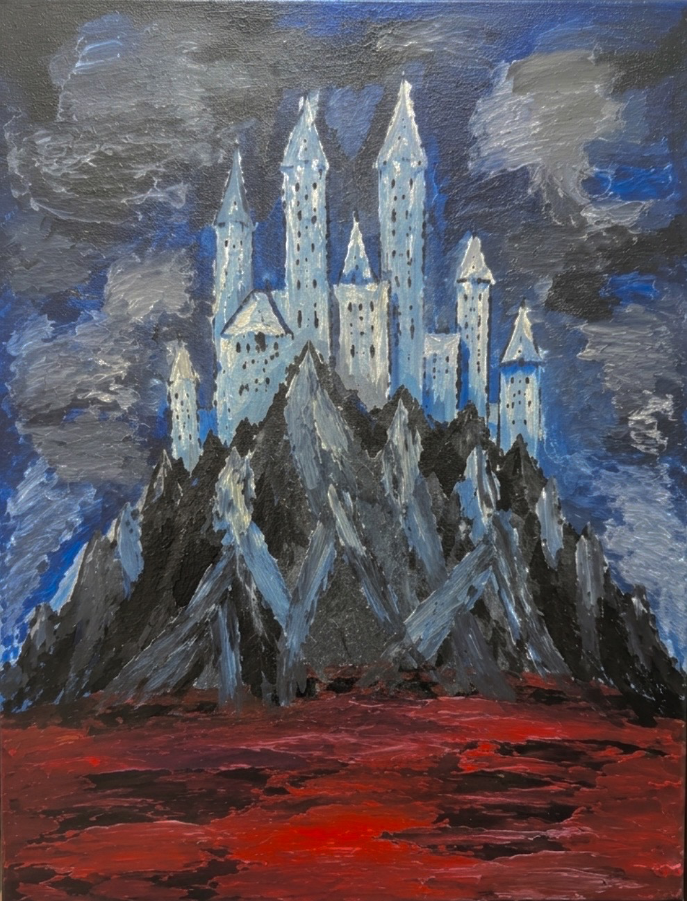 The Dream acrylic painting