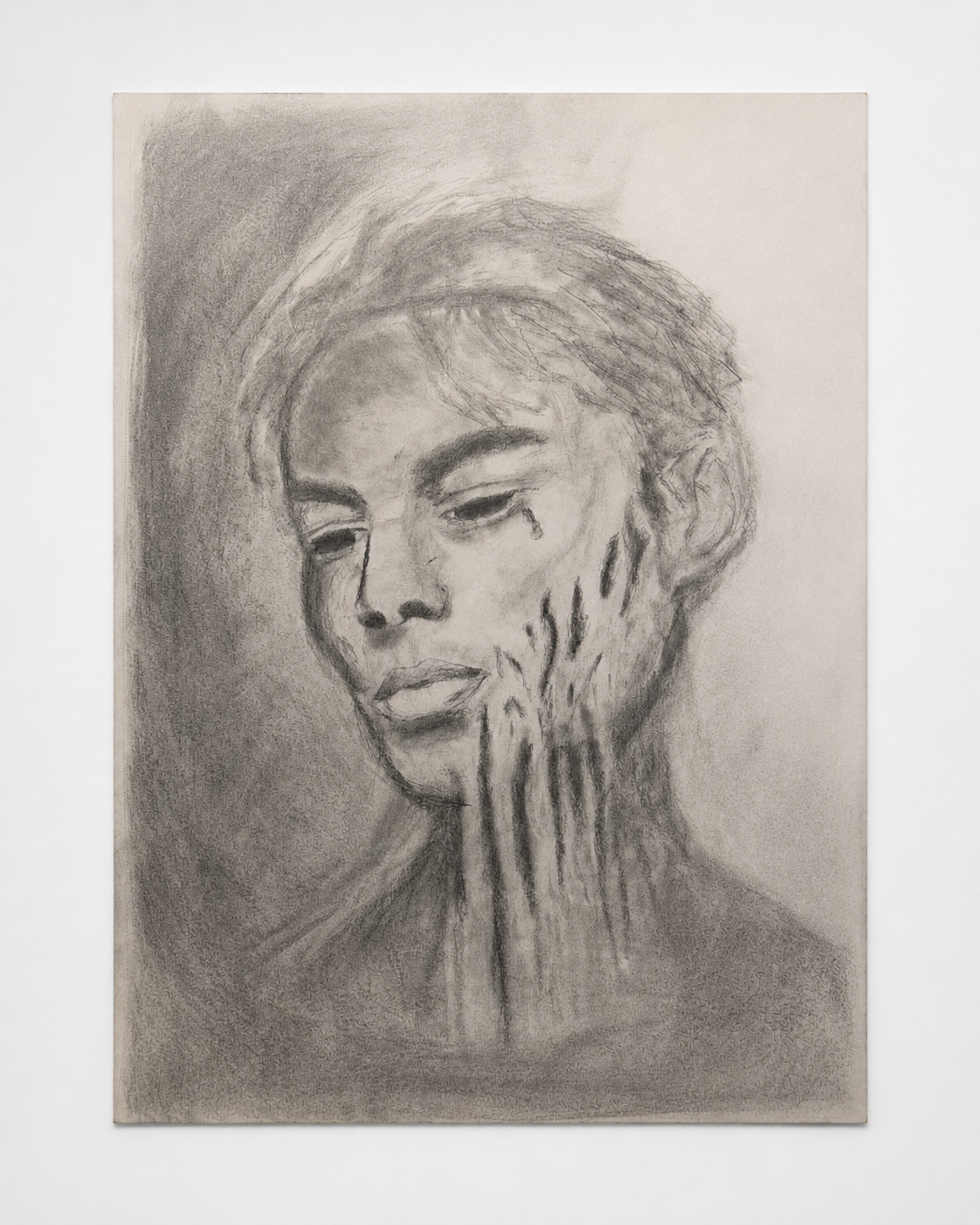 Self Portrait graphite artwork